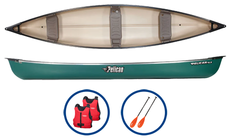 Pelican 15'5 Canoe Bundle Offer