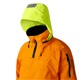 hi viz hood on  typhoon sea kayak Dry Suit