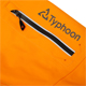 zipper detail on typhoon sea kayak Dry Suit