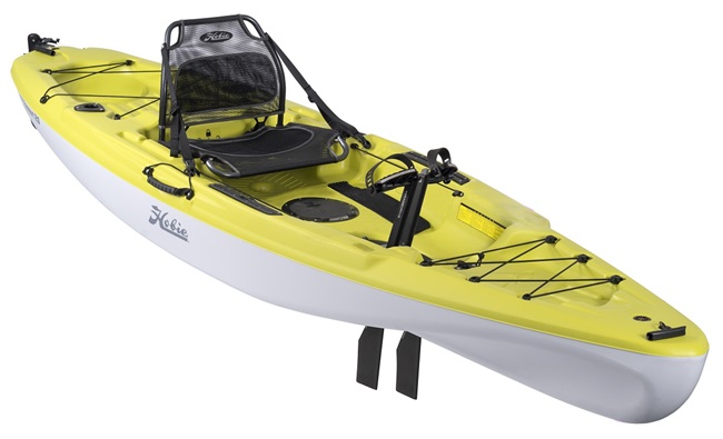 Hobie Mirage Passport 12 with Mirage Drive GT with Kick Up Fins