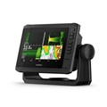 Garmin Echomap UHD2 65sv fish finder showing multi-screen mode