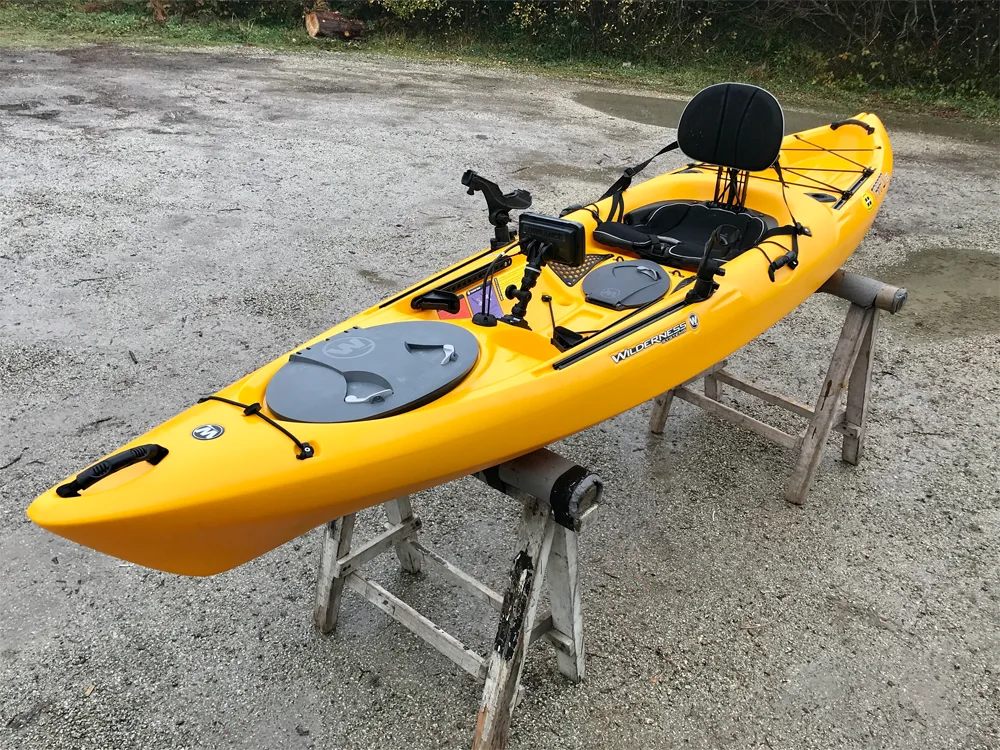 Wilderness Systems Tarpon E 120 Kayak Fishing