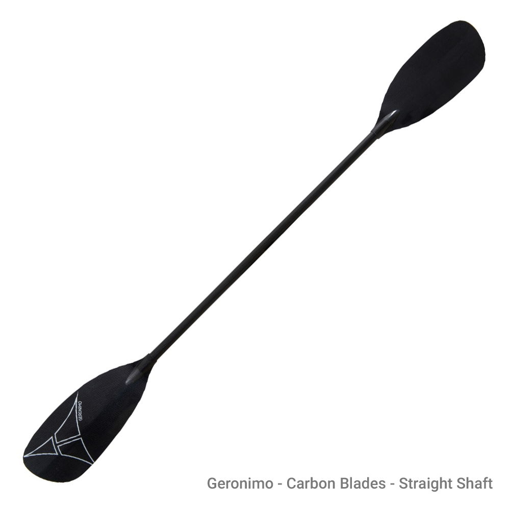 Adventure Technology Geronimo Paddle with Carbon Blades and Straight Shaft