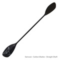 Adventure Technology Samurai Paddle with Carbon Blades and Straight Shaft