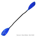 Adventure Technology Samurai Paddle with Glass Blades and Bent Shaft