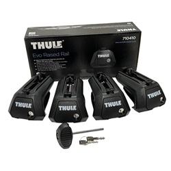 Thule 7104 Raised Rail Evo Foot Pack