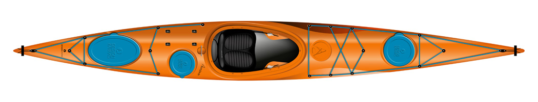 Design Kayaks Awesome in Orange