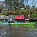 Paddling the Design Kayaks Endless on Southampton Water