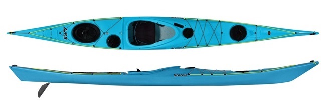 P&H Scorpio Sea Kayak in Tahoe Blue