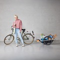 Reacha City Bike Trailer being used to carry shopping